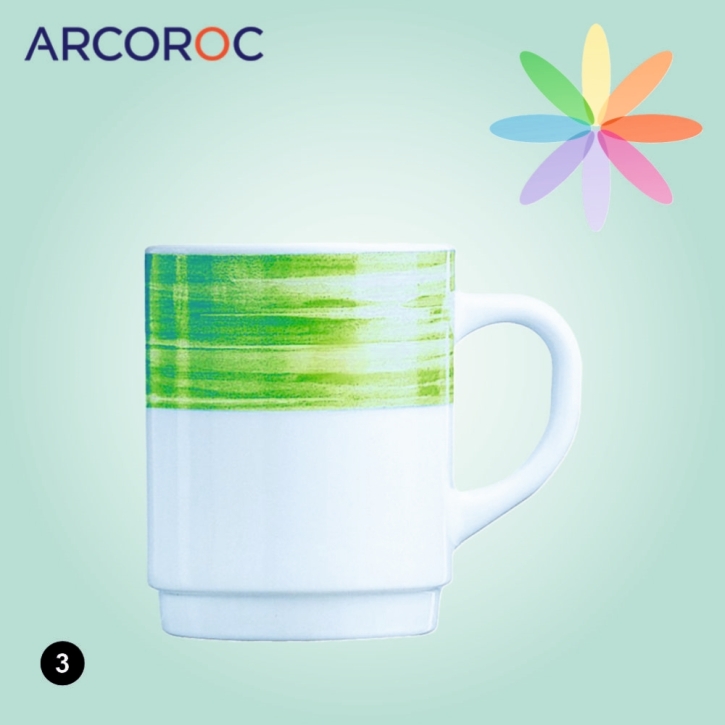 Brush - Henkelbecher 0,25 Liter, stapelbar, Ø 68/100 × H 90 mm