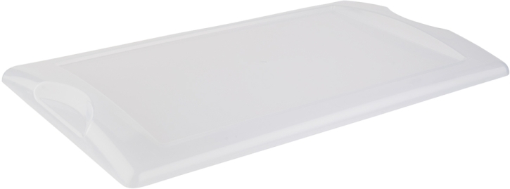 Deckel für Besteckbehälter, 53 x 32,5 cm, transparent