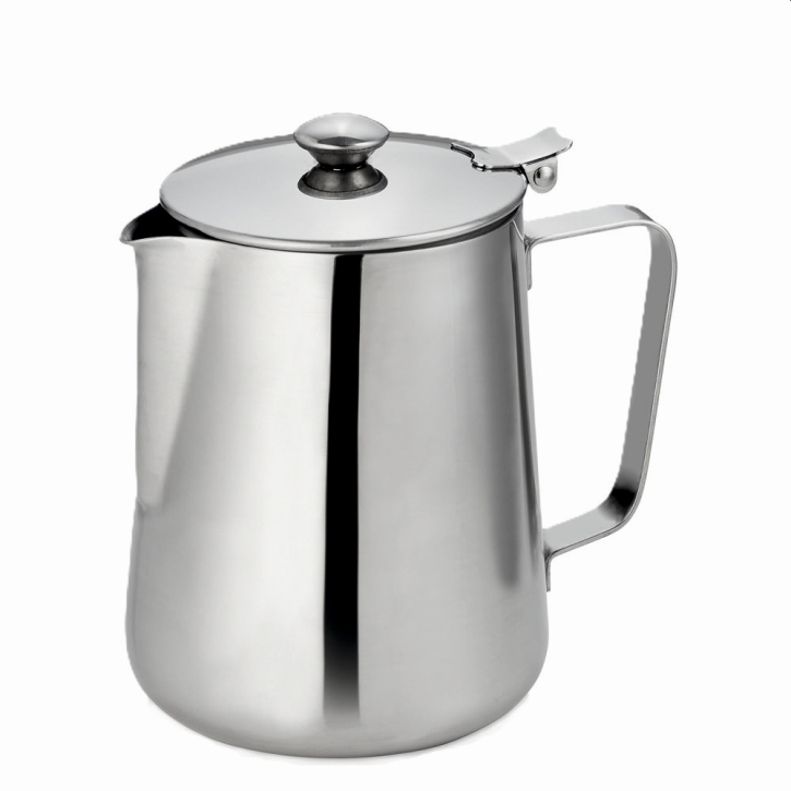 (3) Tee- / Kaffeekanne 1,25 Liter, Ø 130 x H 180 mm, Edelstahl