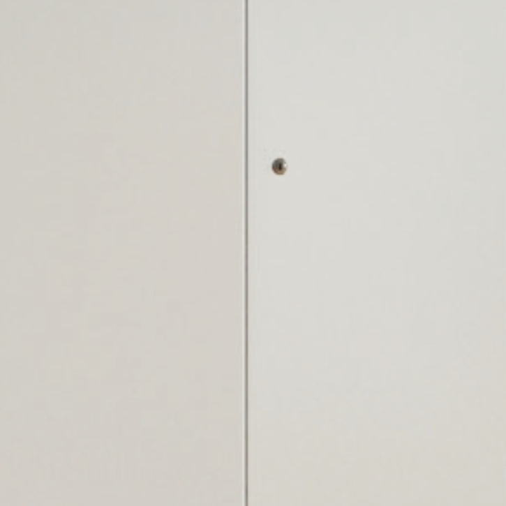 einfaches Schloss für Schränke EVO180 mit Doppeltür (Standard)