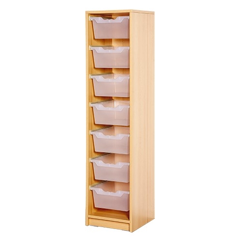 Beistellregale und -schränke mit 7 hohen ErgoTray Boxen
