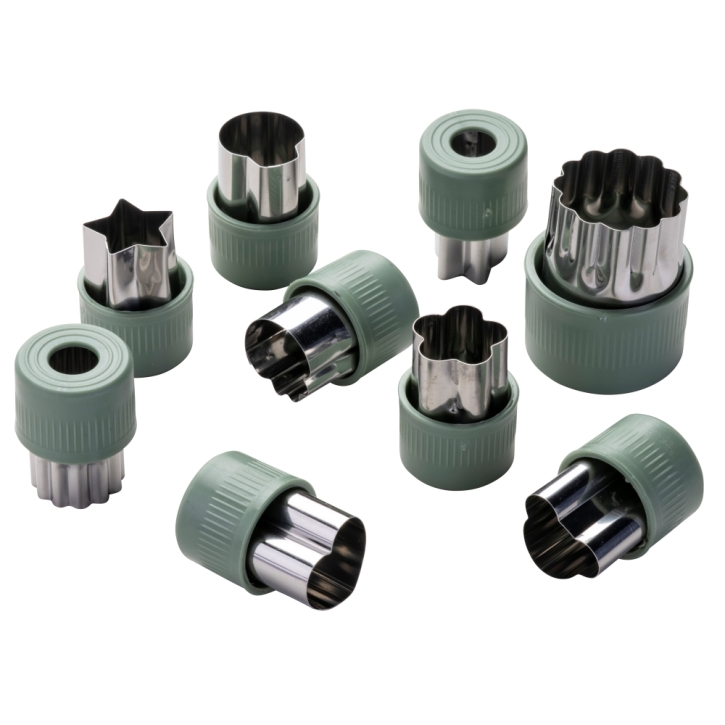 Gemüseausstecher-Set, 9-teilig, Ø 4,5 cm & 3 cm