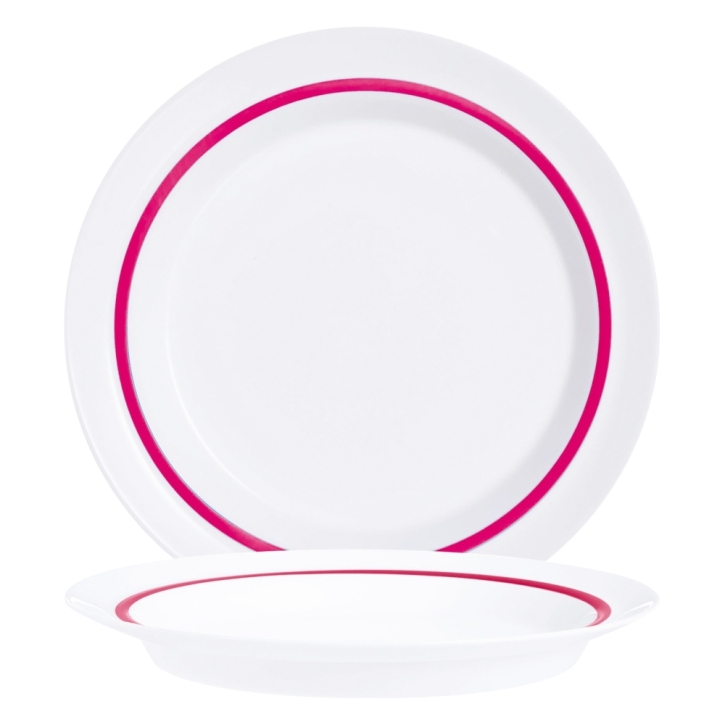 Autonomy Dessertteller flach Ø 190 x 22 mm, Farbe Rot