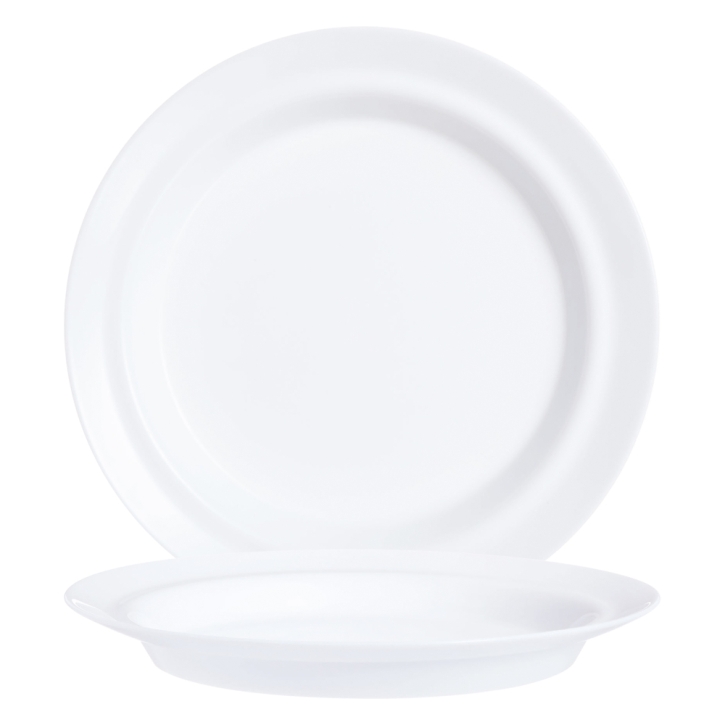Autonomy Dessertteller flach Ø 190 x 22 mm, Farbe Weiß