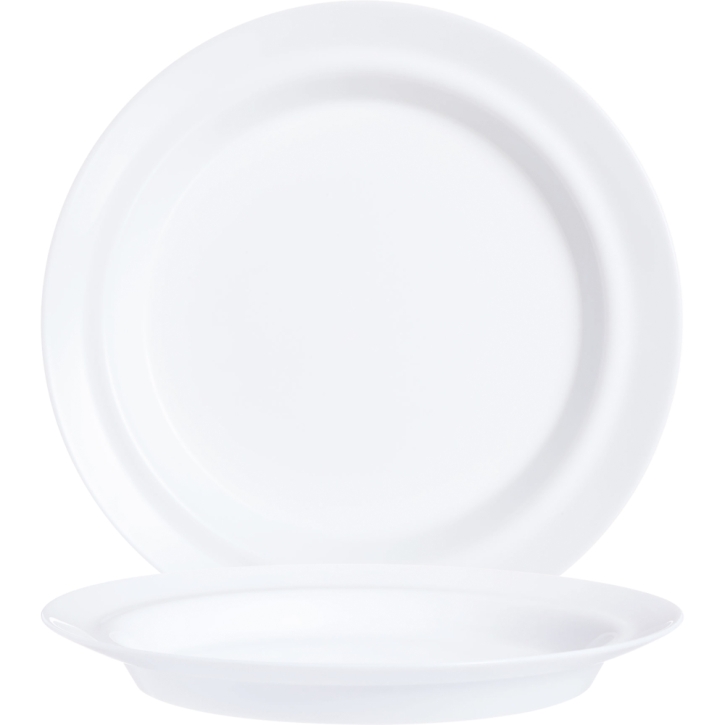 Autonomy Teller flach Ø 230 x 27 mm, Farbe Weiß