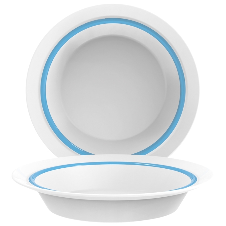 Autonomy Teller tief Ø 230 x 40 mm, Farbe Blau