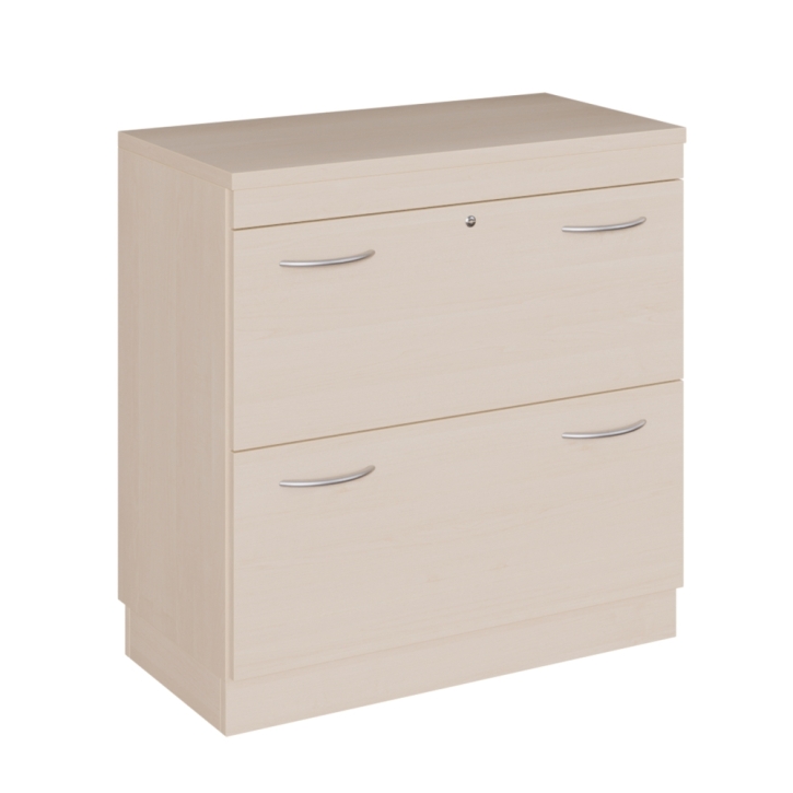 Hängeregistraturschrank mit 2 Ordnerhöhen, Breite 80 cm, HxT 82 x 42 cm