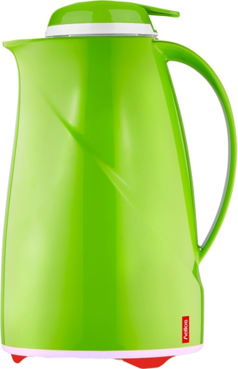 Helios Isolierkanne Wave Push, mit Drucktastenverschluss, 1,5 Liter, Kiwi