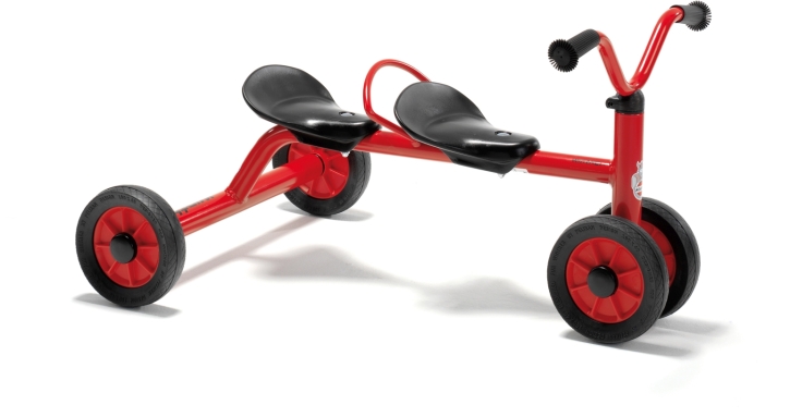 MINI VIKING Rutsch-Dreirad für zwei Kinder