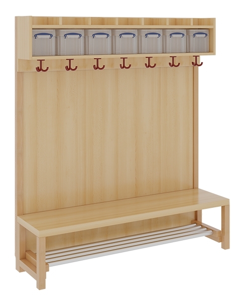 Komplettgarderobe inkl. Stütze mit Dekorfüllung, 7 Plätze, B/H/T 140×130/158×39 cm (Ausführung wählen) Komplettgarderobe inkl. Stütze mit Dekorfüllung, 7 Plätze, B/H/T 140×130/158×39 cm (Ausführung wählen)