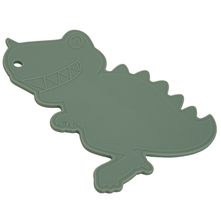 Kinderschneidebrett Dino, 23 x 23 x 0,5 cm