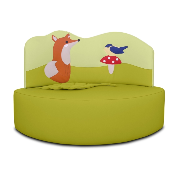Kindersofa Fuchs - höheres Kuschelsofa für Kindergarten & Vorschule Kindersofa Fuchs - höheres Kuschelsofa für Kindergarten & Vorschule
