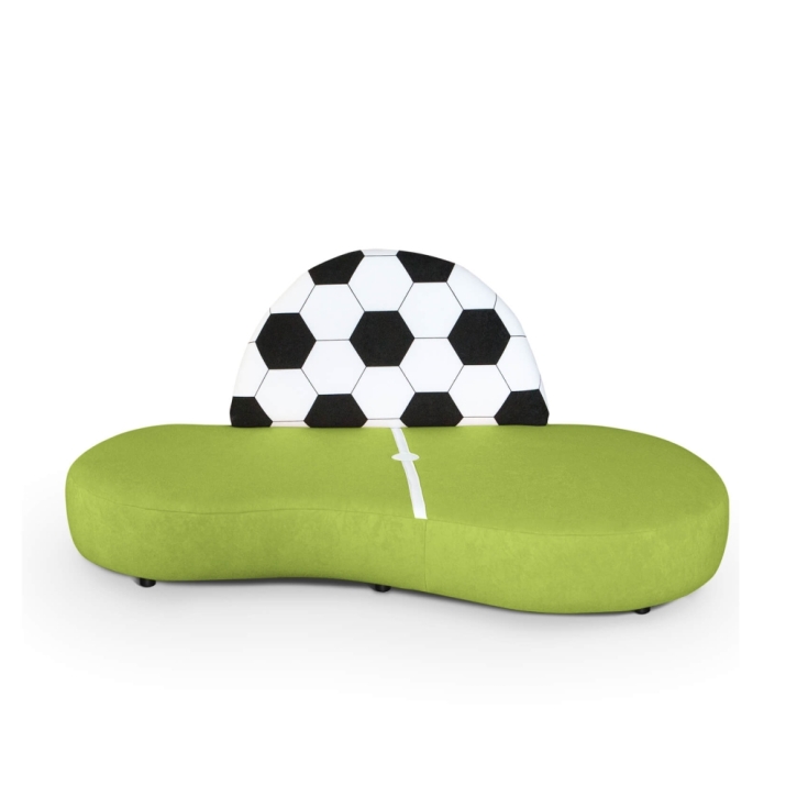 Kindersofa Fußball - niedriges Fußball-Sofa für Krippe & Kita Kindersofa Fußball - niedriges Fußball-Sofa für Krippe & Kita
