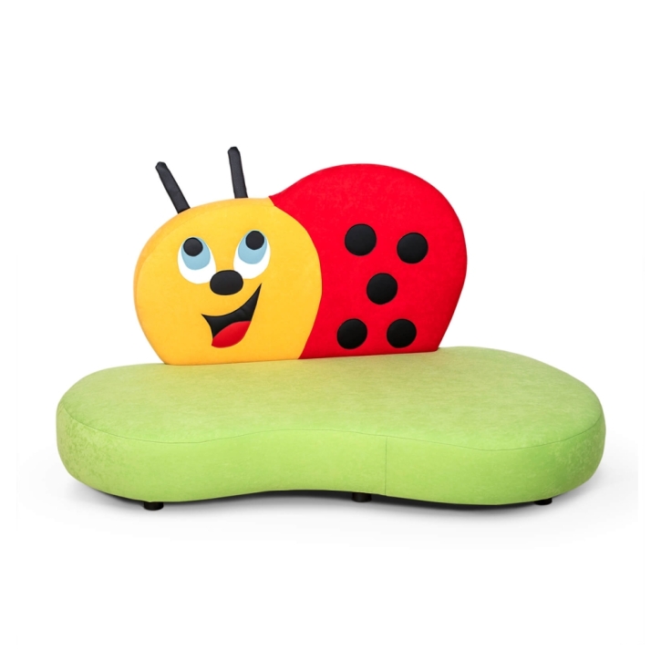 Kindersofa Glückskäfer - marienkäfer-Sofa für Kindergarten & Kita Kindersofa Glückskäfer - marienkäfer-Sofa für Kindergarten & Kita