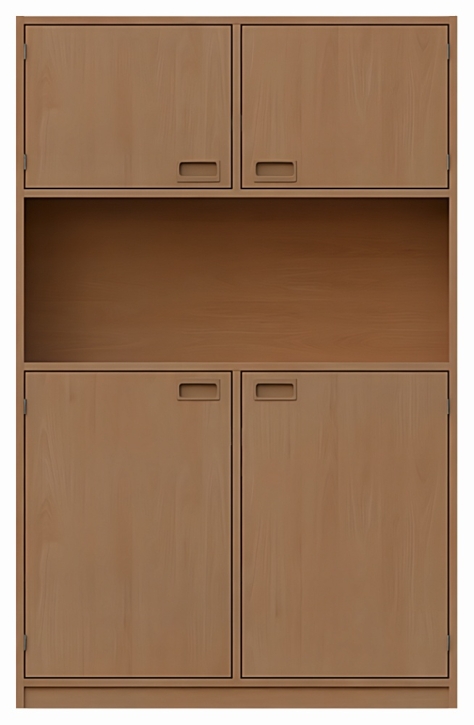 Korpusschrank Modell 12, mit Rückwand