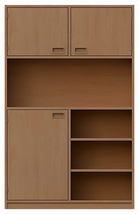 Korpusschrank Modell 22, mit Rückwand