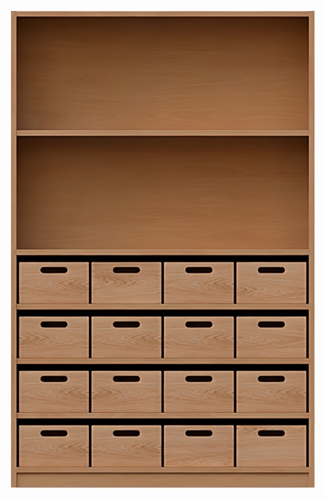 Korpusschrank Modell 41, mit Rückwand