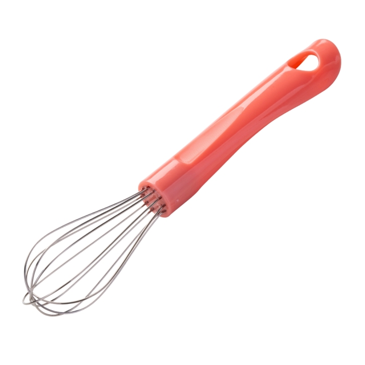 Mini-Schneebesen, 20 x 3,5 cm, rosa