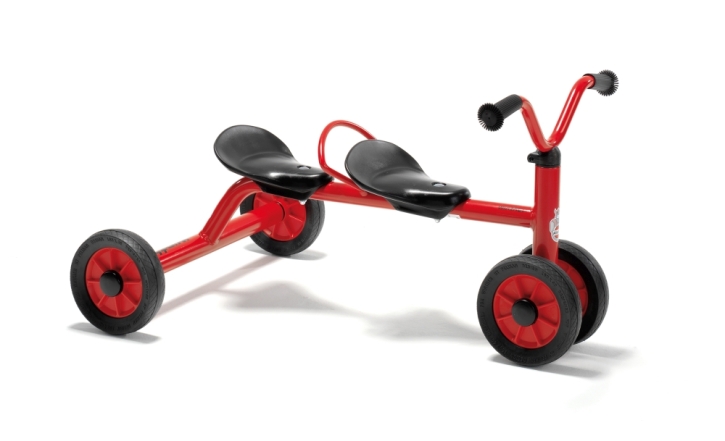 Winther 8600432 MINI VIKING Rutsch Dreirad für zwei