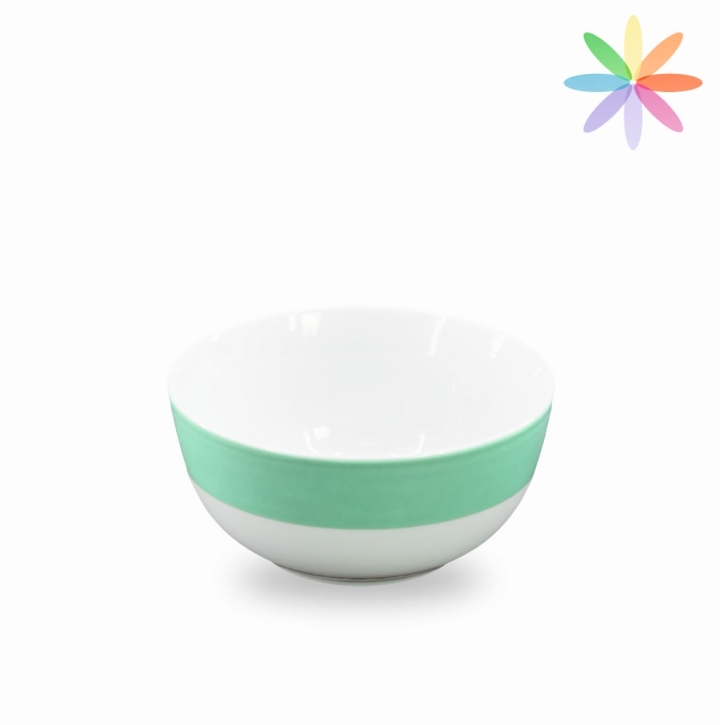 Porzellanserie COLORATA - Müslischale 500 ml, H x Ø 7 x 14 cm