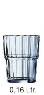 AUSVERKAUFT: "Empilable" Stapelglas 0,16 Liter