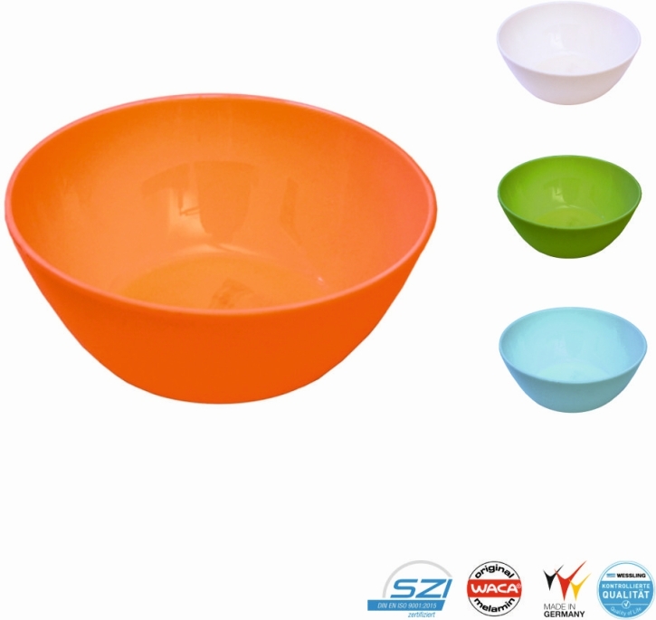 Schüsseln, 400 ml, aus PBT, Ø 12,5 cm, H 4,5 cm, orange Schüsseln, 400 ml, aus PBT, Ø 12,5 cm, H 4,5 cm, orange