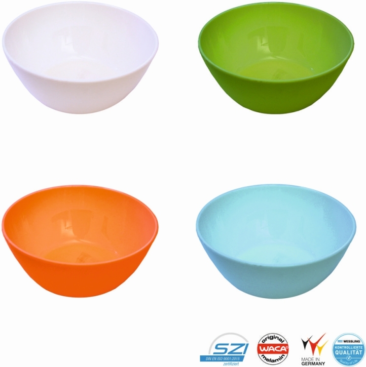 Schüsseln, 400 ml, aus PBT, Ø 12,5 cm, H 4,5 cm Schüsseln, 400 ml, aus PBT, Ø 12,5 cm, H 4,5 cm