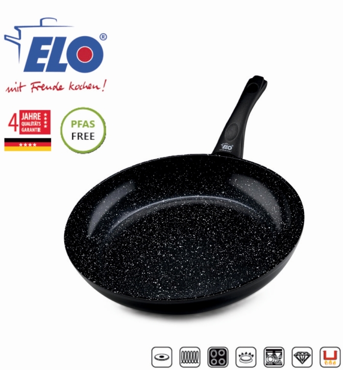 Pfanne ELO Pure Belugo mit ELODUR® Select Antihaftversiegelung, Aluminium, ØxH 20 x 4,3 cm Pfanne ELO Pure Belugo mit ELODUR® Select Antihaftversiegelung, Aluminium, ØxH 20 x 4,3 cm