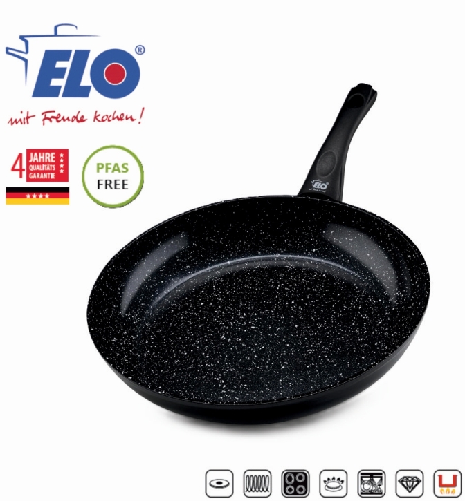 Pfanne ELO Pure Belugo mit ELODUR® Select Antihaftversiegelung, Aluminium, ØxH 24 x 4,7 cm Pfanne ELO Pure Belugo mit ELODUR® Select Antihaftversiegelung, Aluminium, ØxH 24 x 4,7 cm