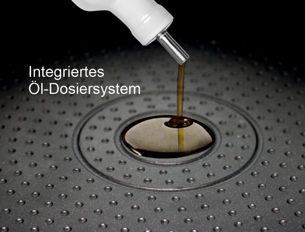Integriertes Öl-Dosiersystem Integriertes Öl-Dosiersystem