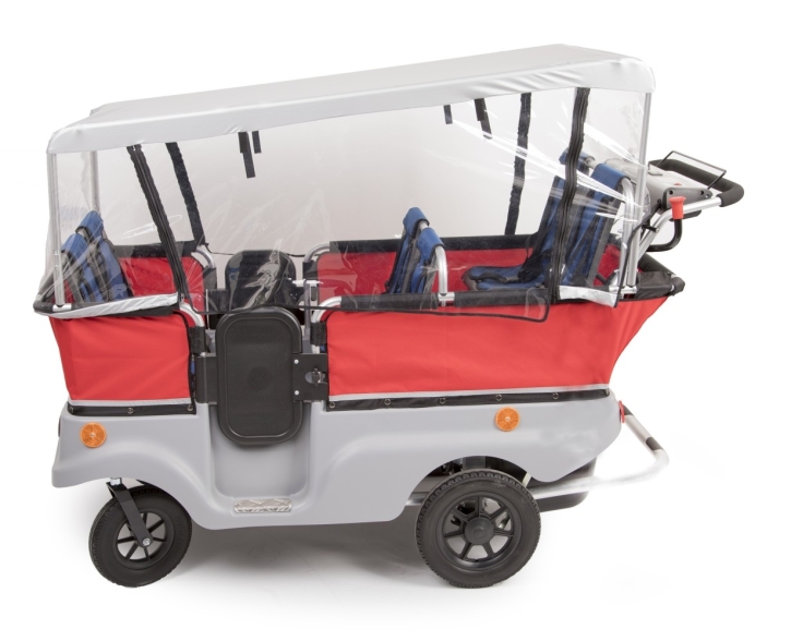 Regenschutz für Elektro Turtlebus (6 Sitzer)