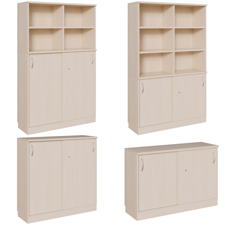 Schiebetürenschrank, Breite 120 cm, verschiedene Ausführungen Schiebetürenschrank, Breite 120 cm, verschiedene Ausführungen