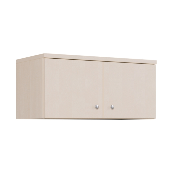 Aufsatzschrank mit zwei Türen, 1 Ordnerhöhe, Höhe 38 cm Aufsatzschrank mit zwei Türen, 1 Ordnerhöhe, Höhe 38 cm