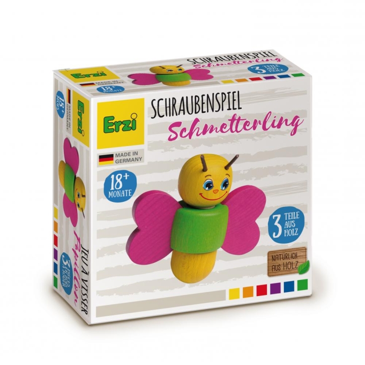Schraubenspiel Schmetterling - Erzi 42526
