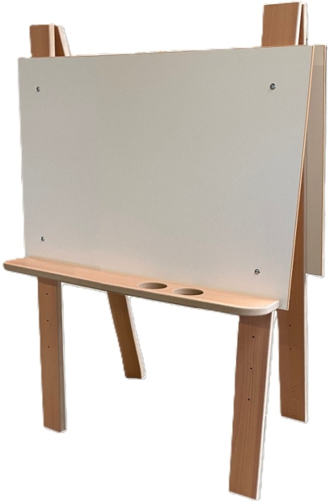 Staffelei, 60 x 106 cm, für 2 kleine Künstler