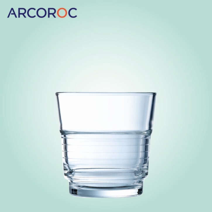 "Spirale" Stapelglas 0,20 Liter, Ø 77 x H 77 mm