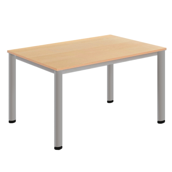 Tischserie FLEXIBEL Rechtecktisch, mit Rund- oder Quadratrohrgestell, Tischhöhe 72 cm