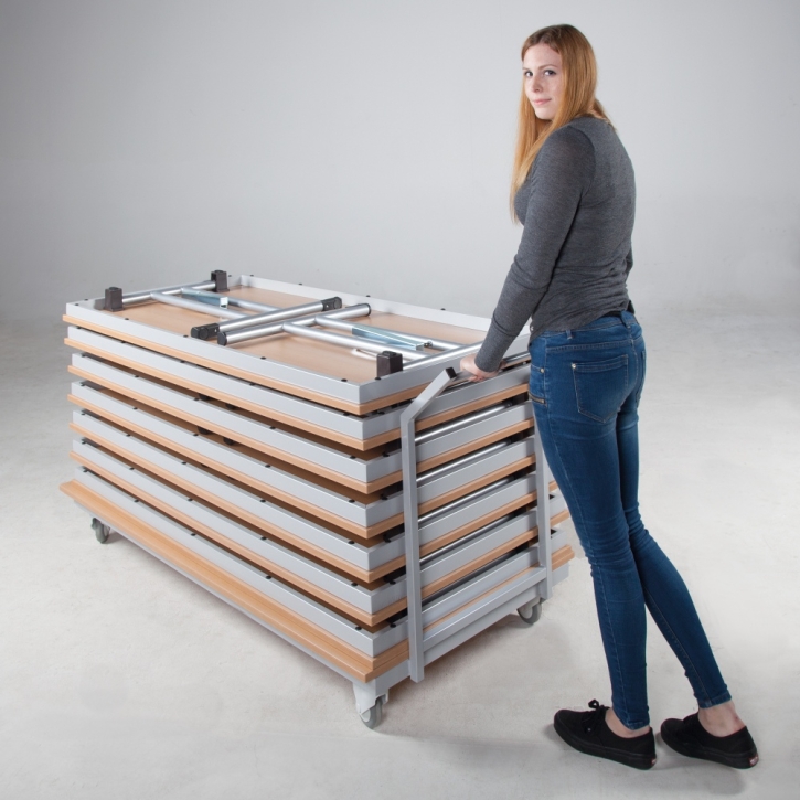 Transportwagen für Klapptische