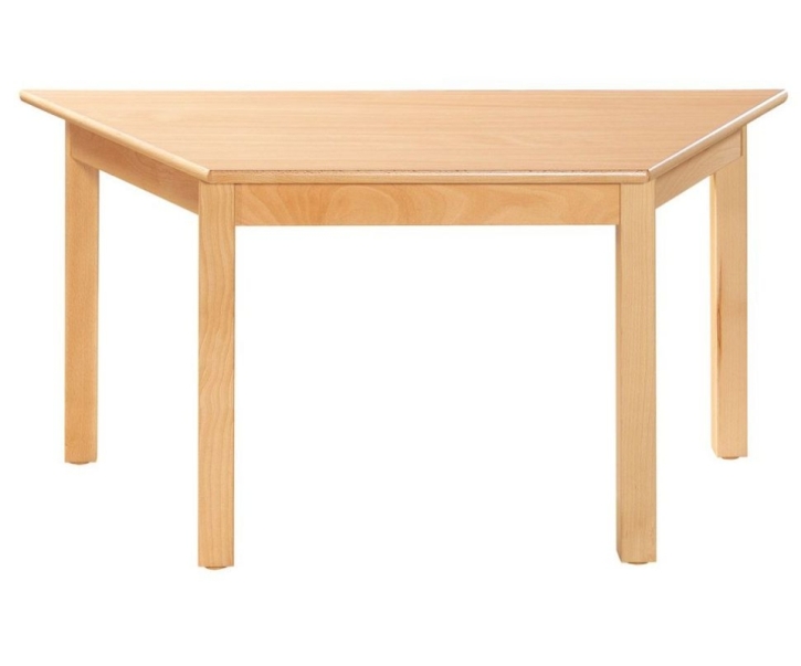 Trapez-Tisch 120x60x60 cm, Formica-Tischplatte (Variante wählen)