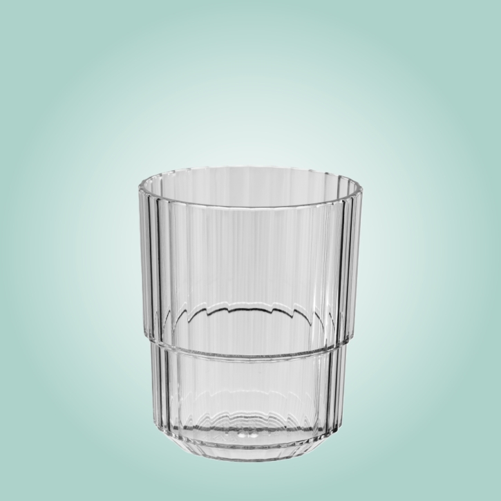 Trinkglas LINEA 0,30 Liter, Ø 8,5 x H 10 cm, 02 french grey