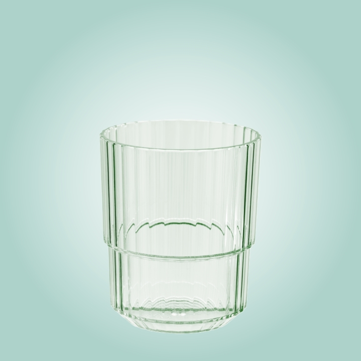Trinkglas LINEA 0,30 Liter, Ø 8,5 x H 10 cm, 01 light green