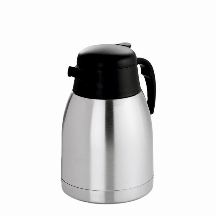 Vacuum-Isolierkanne 1,00 Liter, Ø 140 x H 190 mm, Edelstahl