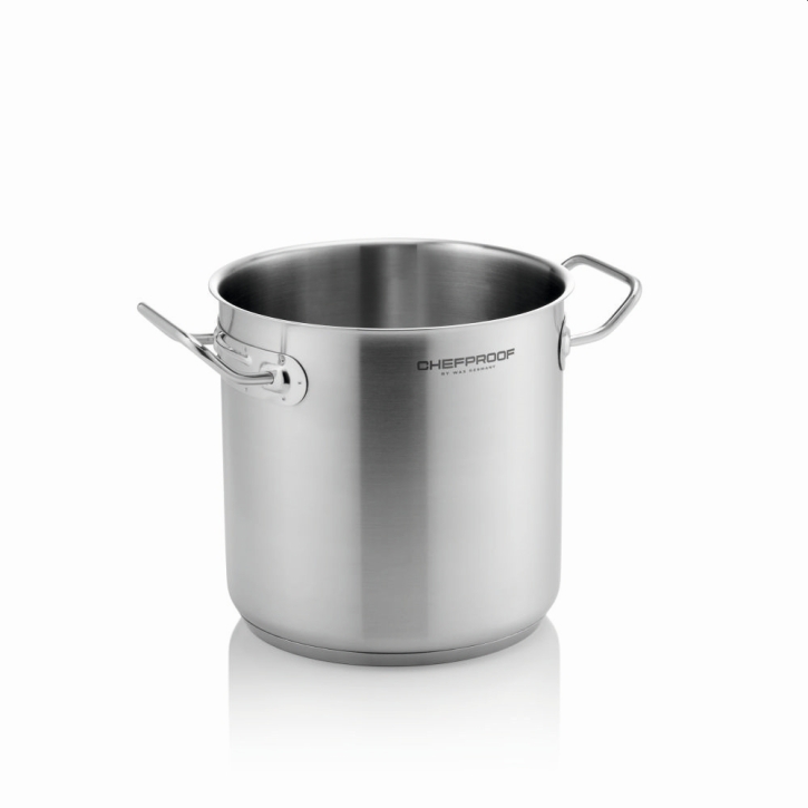 CHEFPROOF Suppentopf aus Edelstahl 18/10, 25 Liter, Ø x H 32 x 32 cm