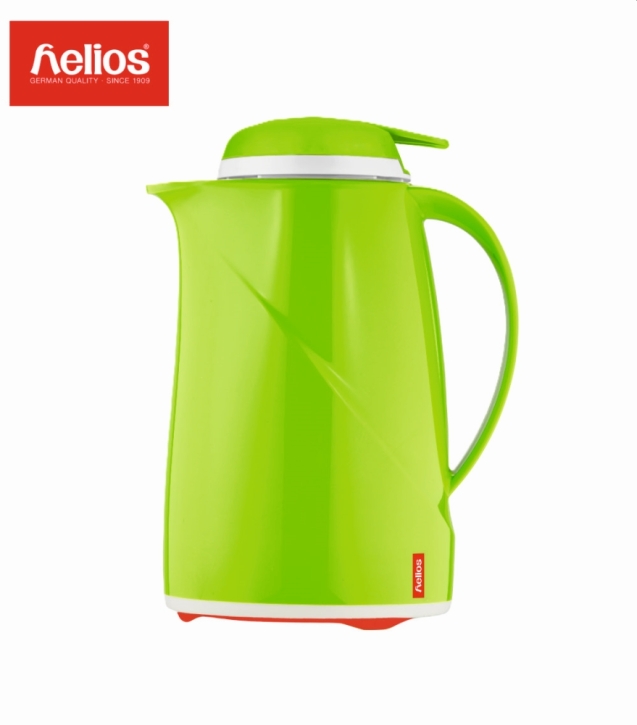 Helios Isolierkanne Wave Push, mit Drucktastenverschluss, 1,5 Liter, Kiwi