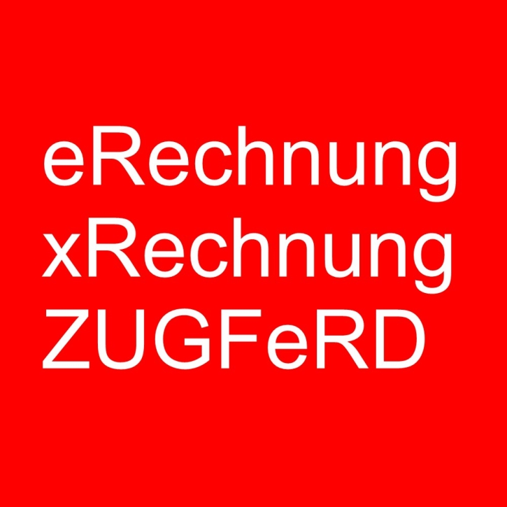 eRechnung xRechnung ZUGFeRD