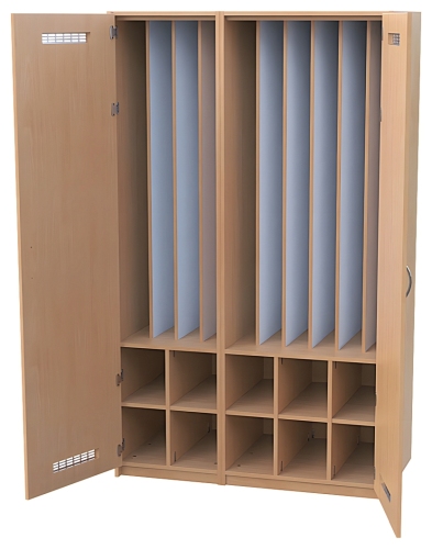 Liegepolsterschrank Buche Buche