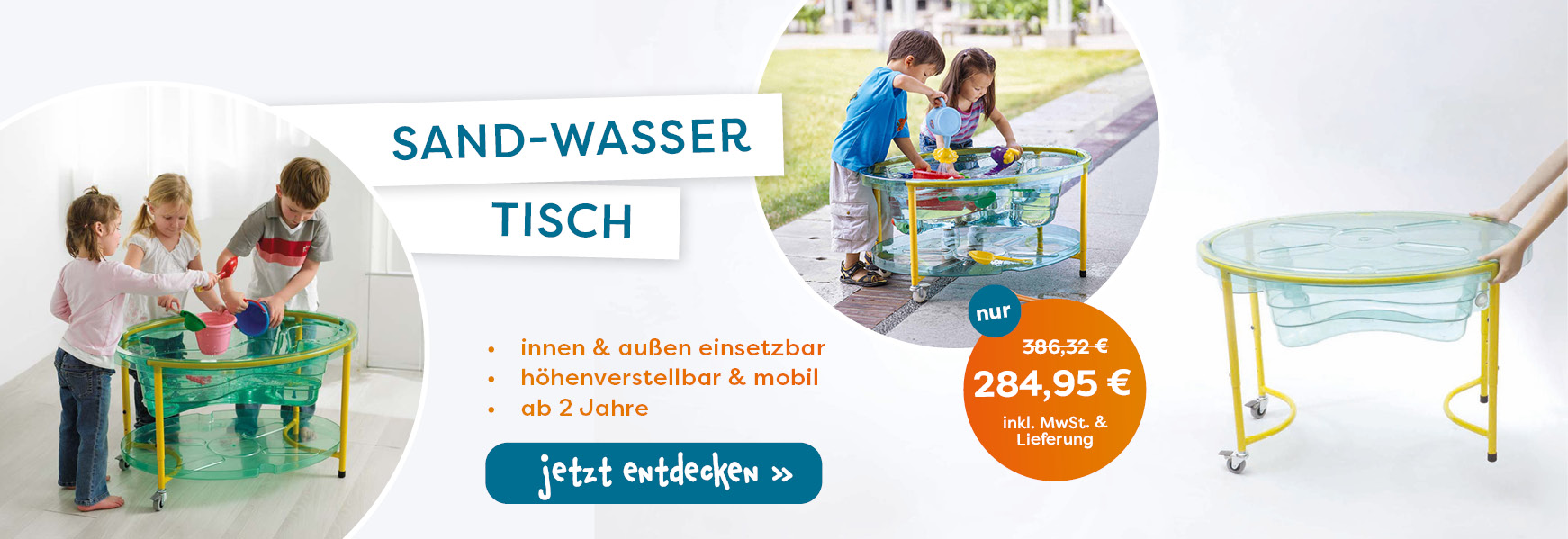 Sand-Wasser-Tisch