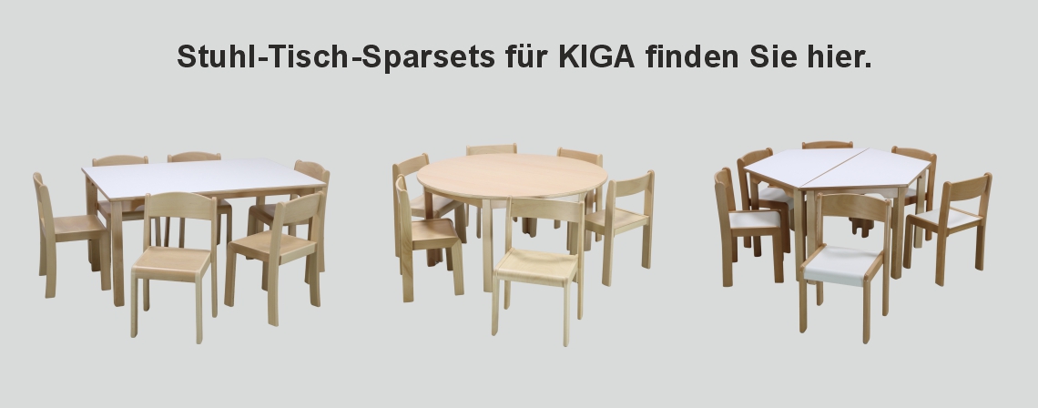 Verweis auf Stuhl-Tisch-Sparsets für KIGA