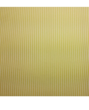 Bettwäsche "Streifen gelb", Baumwolle, Deckenbezug 100x135 cm, Knopfverschluss