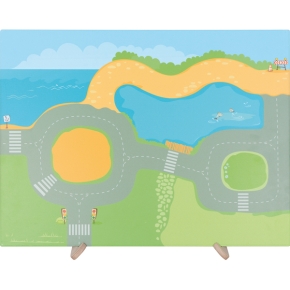 Mega-Magnettafel Stadt